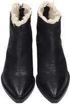 Thumbnail for your product : Julie Dee Texan Ankle Boots In Black Leather