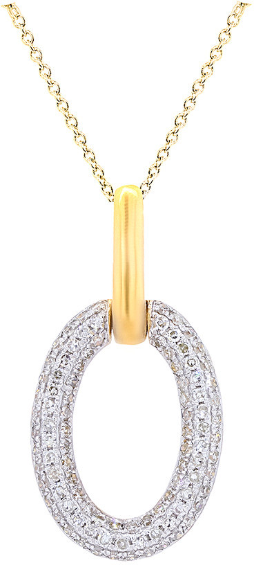 Diana M Fine Jewelry 14K 0.24 Ct. Tw. Diamond Necklace