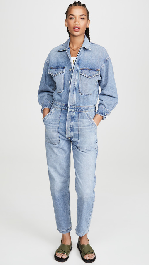 Citizens Of Humanity Marta Jumpsuit Shopstyle Stretch Denim