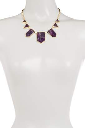House Of Harlow Stone Station Necklace
