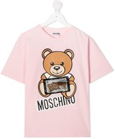 Thumbnail for your product : MOSCHINO BAMBINO teddy bear-print T-shirt