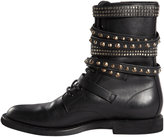 Thumbnail for your product : Saint Laurent Studded Rangers Boot
