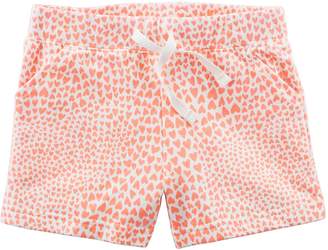 Carter's Toddler Girl Patterned French Terry Shorts