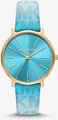 Michael Kors Women's Blue Watches | ShopStyle