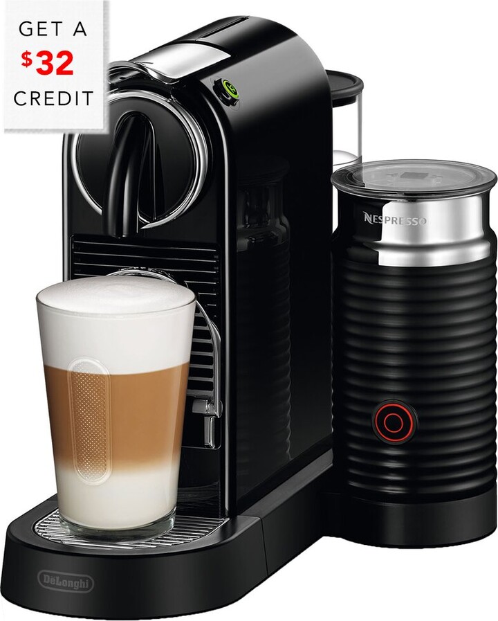 De'Longhi Nespresso Citiz & Milk SingleServe Espresso Machine In Black