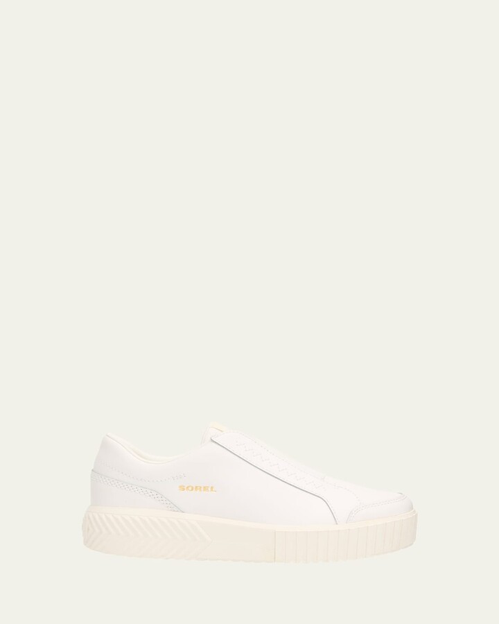 Sorel Ona Ave Leather Slip-On Low-Top Sneakers