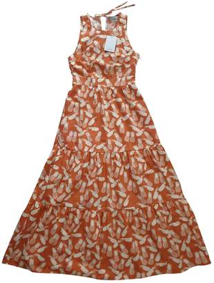 And other stories & & Stories Orange Cotton Dress for Women