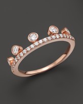 Thumbnail for your product : Khai Khai Diamond Crown Ring in 18K Rose Gold, 0.45 ct. t.w.