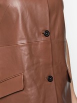 Thumbnail for your product : L'Autre Chose V-neck leather dress