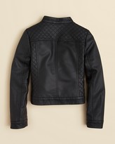Thumbnail for your product : Aqua Girls' Pearlized Quilted Jacket - Sizes S-XL