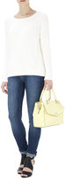 Thumbnail for your product : Wallis Ivory Ribbed Crop Jumper