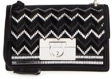 Thumbnail for your product : Ferragamo 'Small Aileen' Leather Shoulder Bag - Black