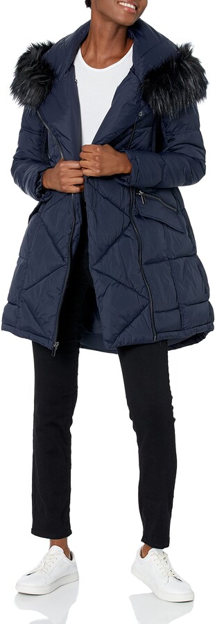 french connection puffer coat women's