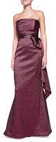 Thumbnail for your product : Rickie Freeman For Teri Jon span class="product-displayname"]Strapless Side-Bow Gown [/span]