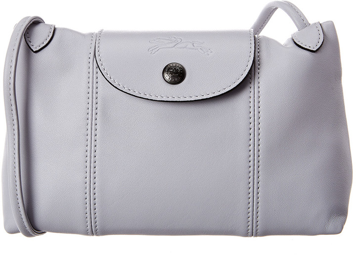 Longchamp Le Pliage Cuir Leather Crossbody ShopStyle Shoulder Bags
