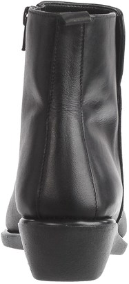 Italian Shoemakers Wedge Ankle Boots - Leather (For Women)