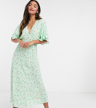 Ghost Tessie dress in green