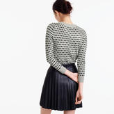 Thumbnail for your product : J.Crew Tippi sweater in jacquard dot