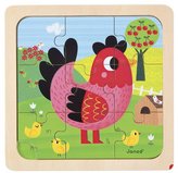 Thumbnail for your product : Janod Chicken Puzzle