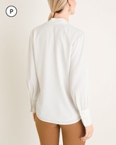 Thumbnail for your product : Chico's Petite Pleat-Cuff Blouse