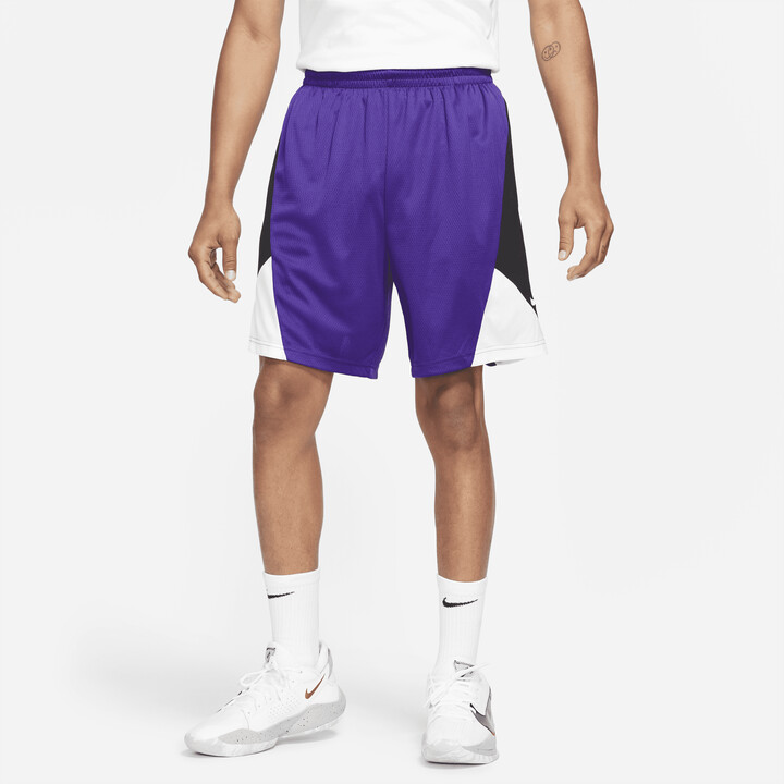 Nike Men's Dri-FIT Rival Basketball Shorts in Purple - ShopStyle