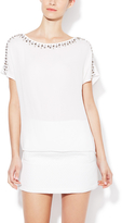 Thumbnail for your product : Ella Moss Jeweled Boatneck Tee