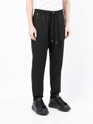 Versace Jeans Couture Logo-Patch Drawstring Track Pants