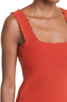 Thumbnail for your product : Rebecca Taylor Crochet Trim Cotton Knit Tank Top