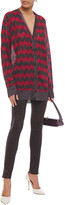 Thumbnail for your product : M Missoni Metallic Crochet-knit Cardigan