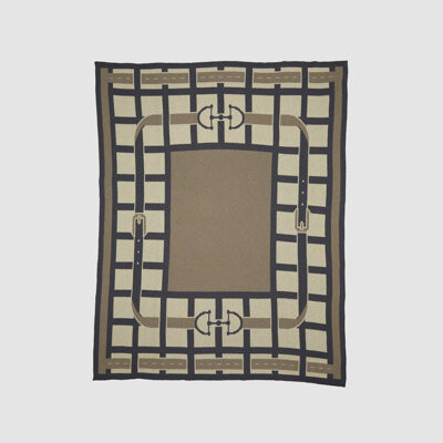 In2Green Equestrian Throw Blanket