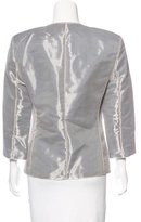 Thumbnail for your product : Giorgio Armani Long Sleeve Zip-Up Jacket
