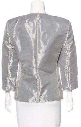 Giorgio Armani Long Sleeve Zip-Up Jacket