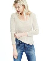 Thumbnail for your product : Banana Republic Long-Sleeve Modal Scoop Tee
