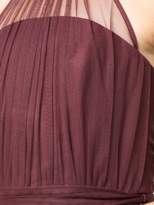 Thumbnail for your product : Amsale halterneck chiffon gown