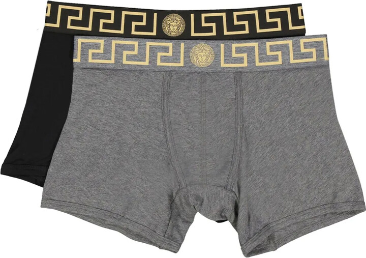 Versace Greca Border long boxers (pack of two)