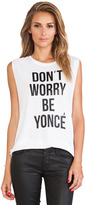 Thumbnail for your product : Style Stalker Don't Worry Be Yonce Muscle Tank