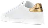 Thumbnail for your product : Dolce & Gabbana Portofino royal patch sneakers