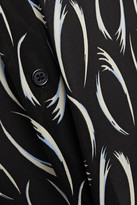 Thumbnail for your product : Equipment Printed Silk Crepe De Chine Shirt