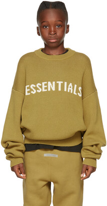 Essentials Kids Khaki Knit Sweater