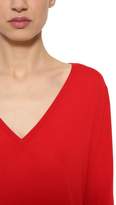 Thumbnail for your product : Nina Ricci Wool Knit Sweater W/ Crystal Details