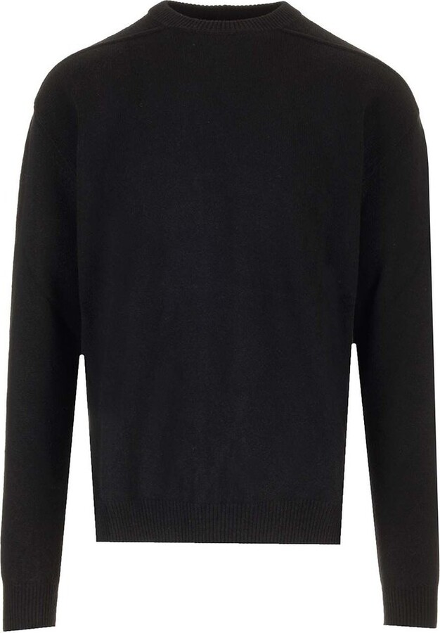 Rick Owens Banana Net distressed-knit jumper - ShopStyle