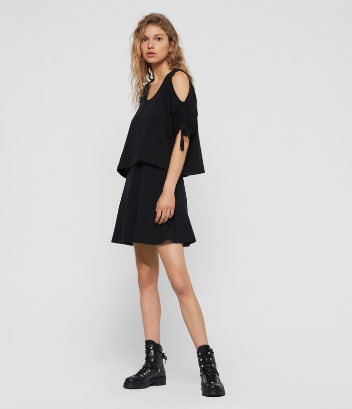 all saints t shirt dress