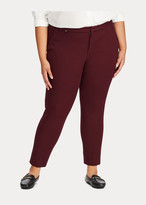 Thumbnail for your product : Ralph Lauren Cotton Twill Skinny Ankle Pant