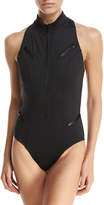 Thumbnail for your product : Magicsuit Coco Zip-Front One-Piece Swimsuit, Black, Plus Size