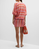 Thumbnail for your product : Trina Turk Zen Crochet Tunic Coverup