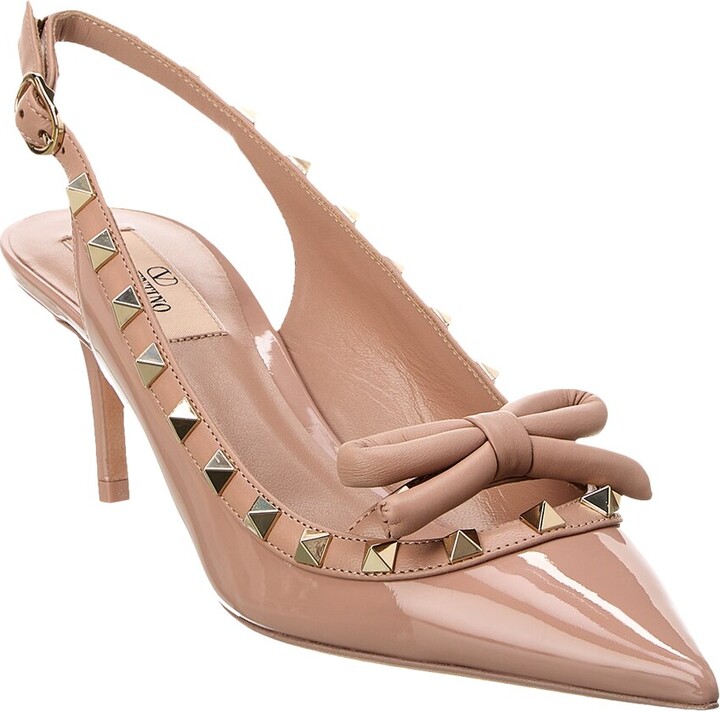 rockstud slingback pump