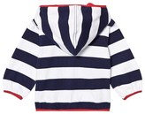 Thumbnail for your product : Ralph Lauren Navy and White Stripe Hoody