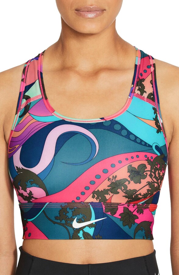 Nike Swoosh Icon Clash DriFIT Sports Bra ShopStyle