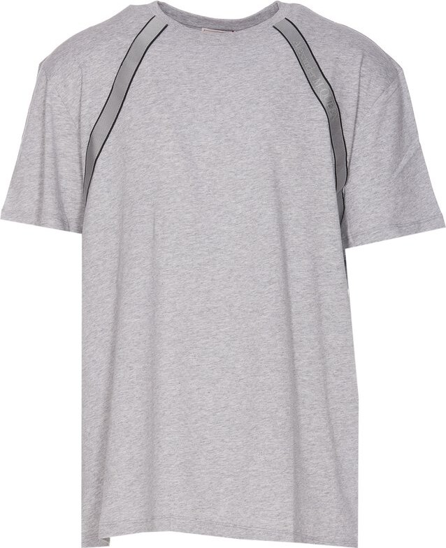 Alexander McQueen Logo Tape Crewneck T-Shirt
