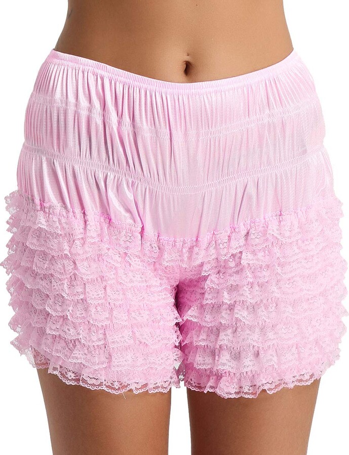 MSemis Women's MultiLayer Ruffled Frilly Lace Knickers Panties
